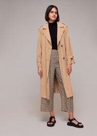 Dashed Leopard Print Trouser