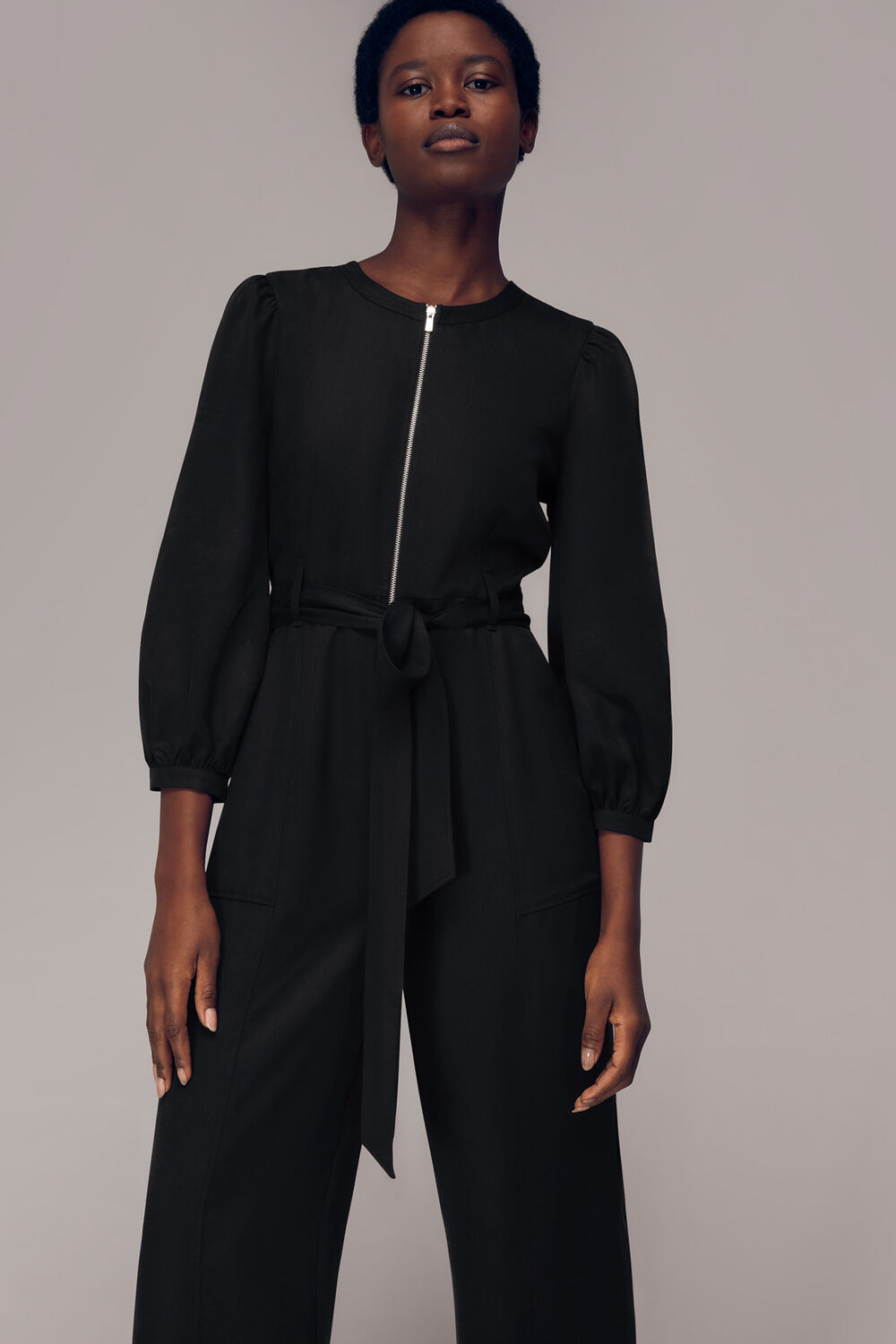 Estelle Zip Front Jumpsuit