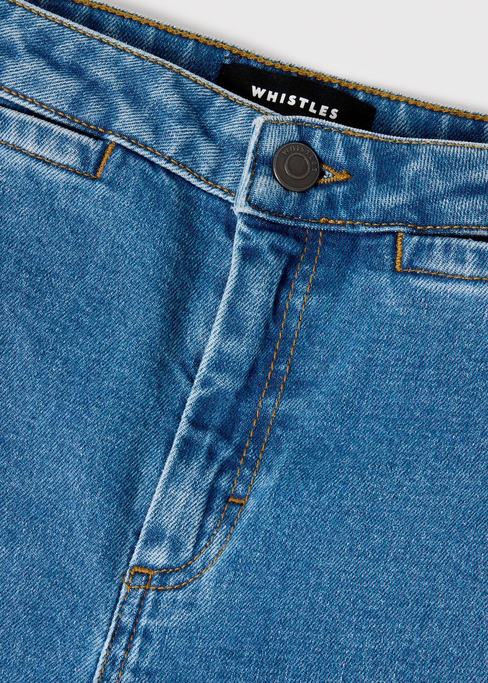 Stretch Straight Ankle Jean