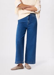 Stretch Straight Ankle Jean