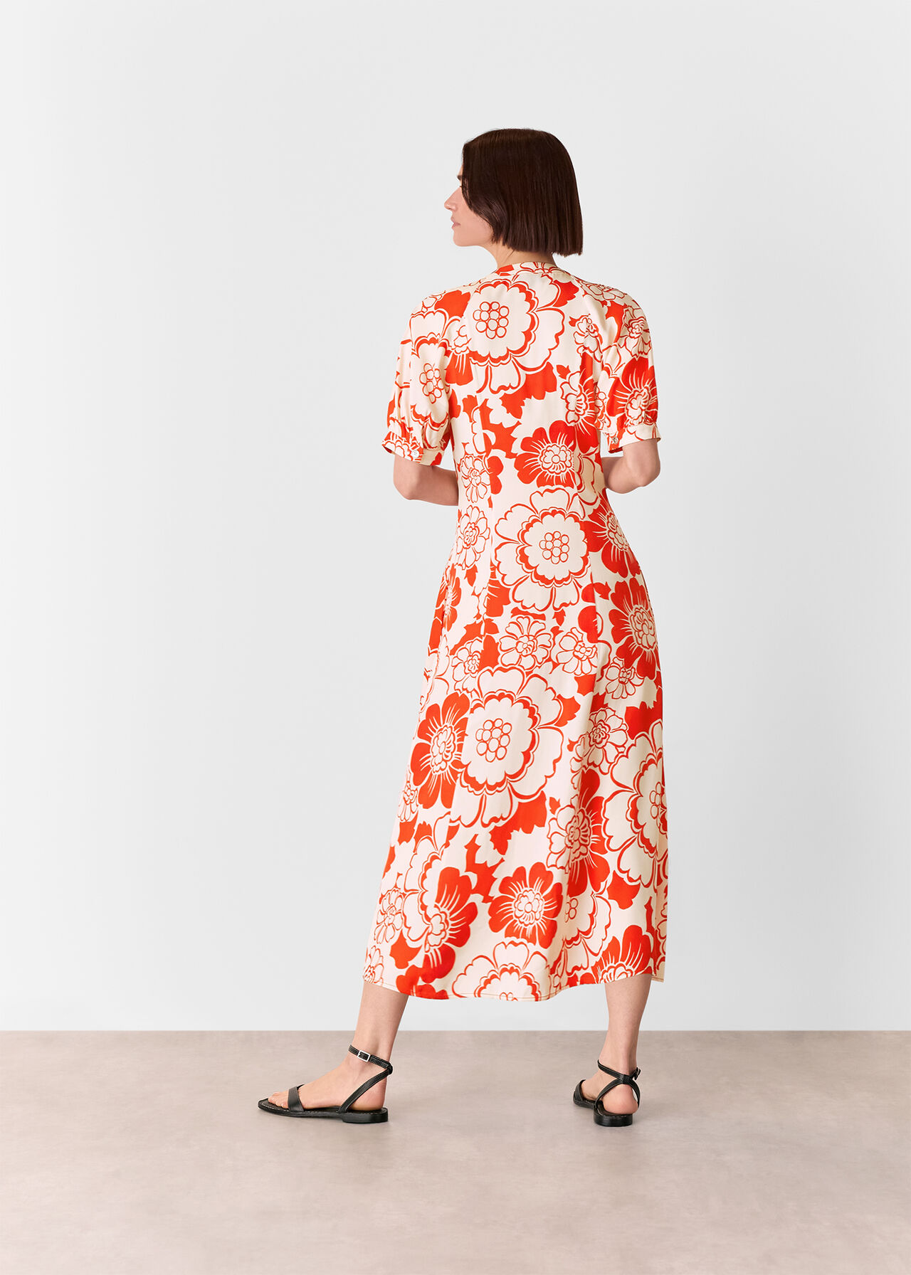 Bloom Floral Midi Dress