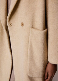 Lola Wool Mix Cocoon Coat
