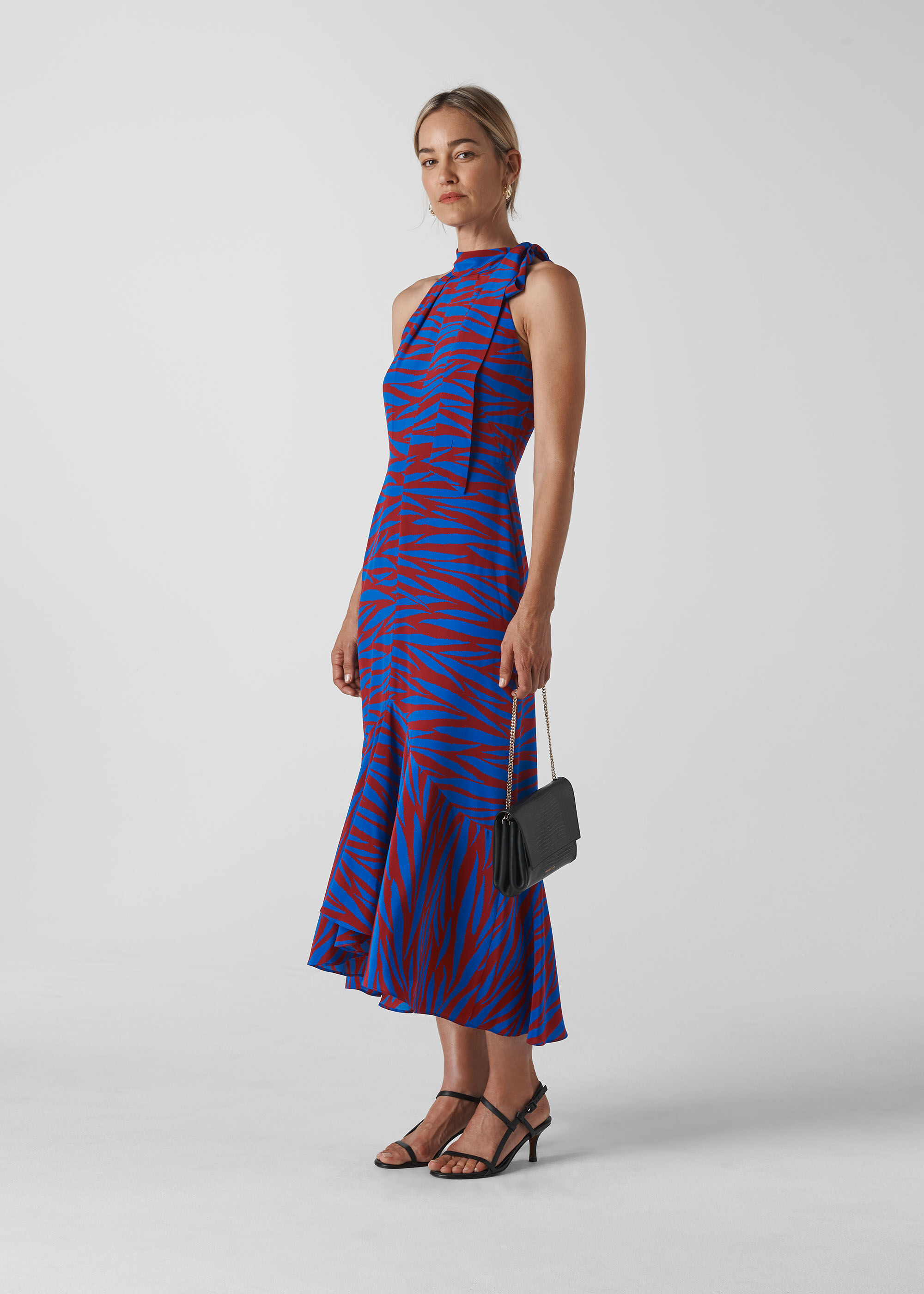 Whistles pearl fiesta print dress on sale