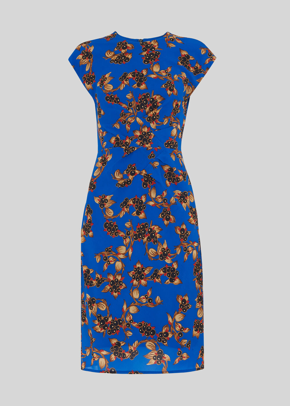 Capri Print Silk Bodycon