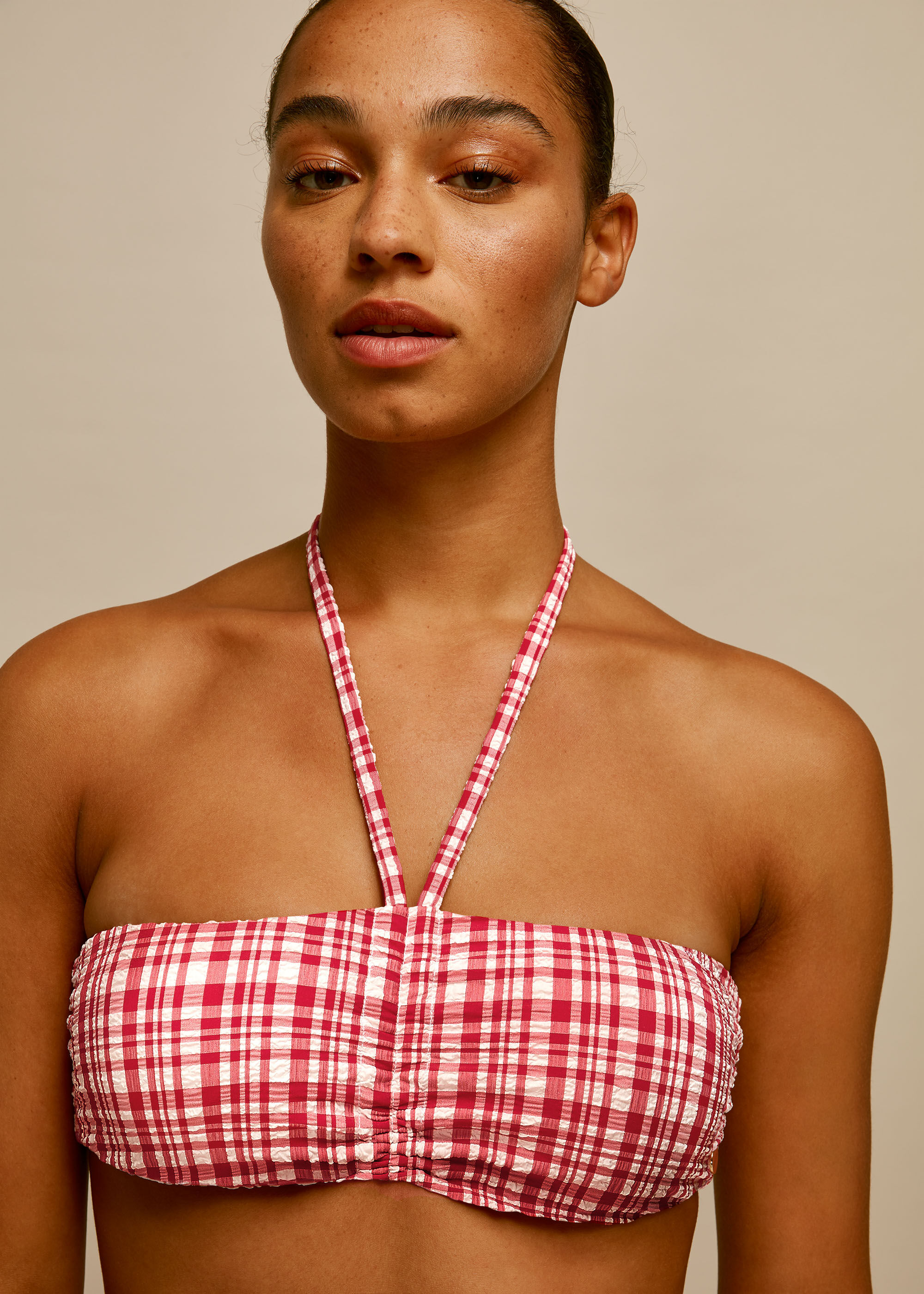 Halter neck bandeau bikini store