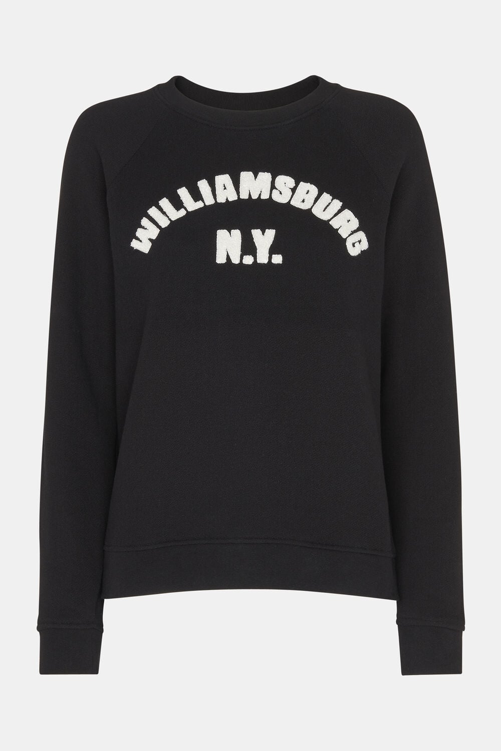 Black Williamsburg Logo Sweat