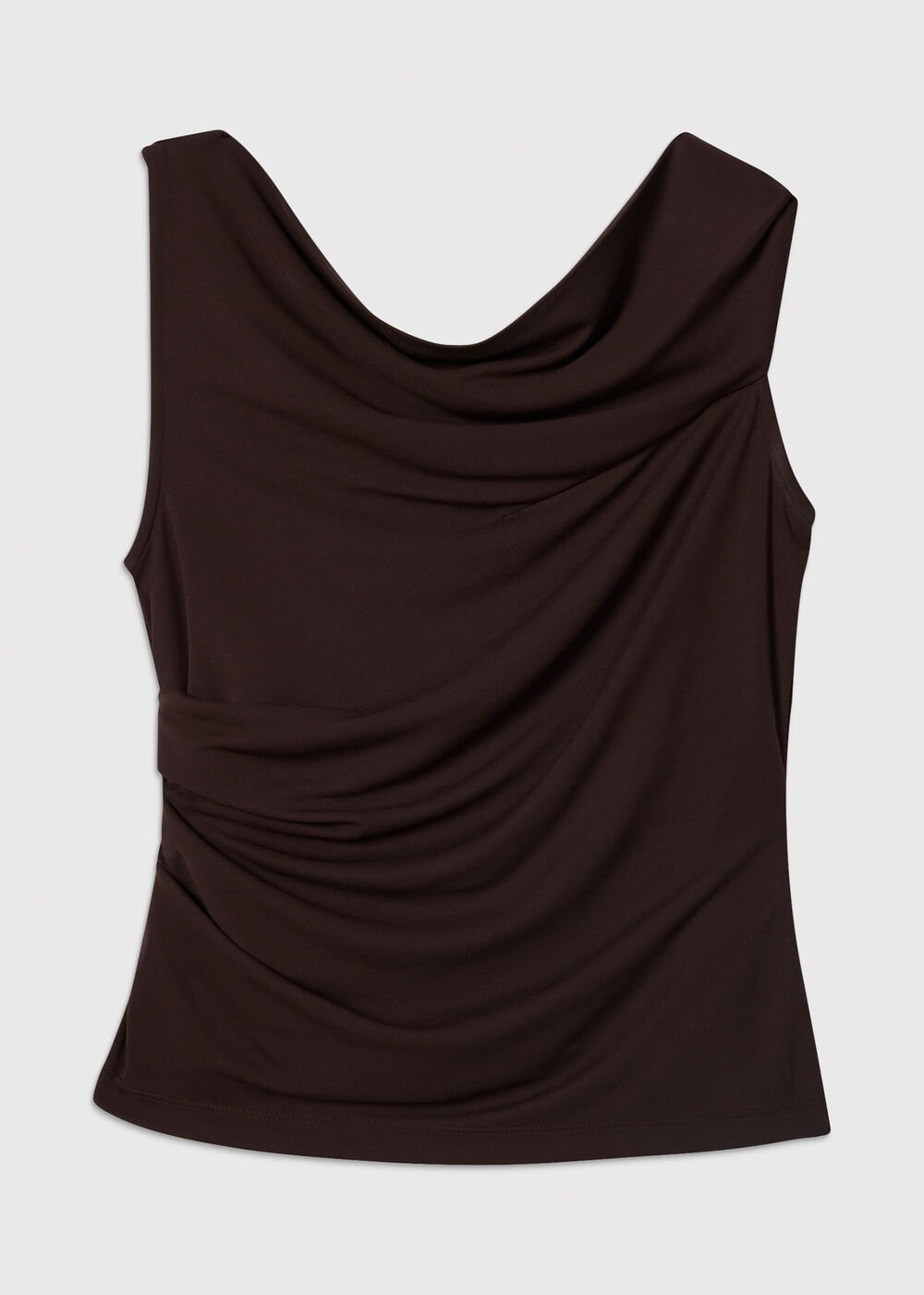Drape Neck Jersey Top
