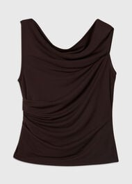 Drape Neck Jersey Top