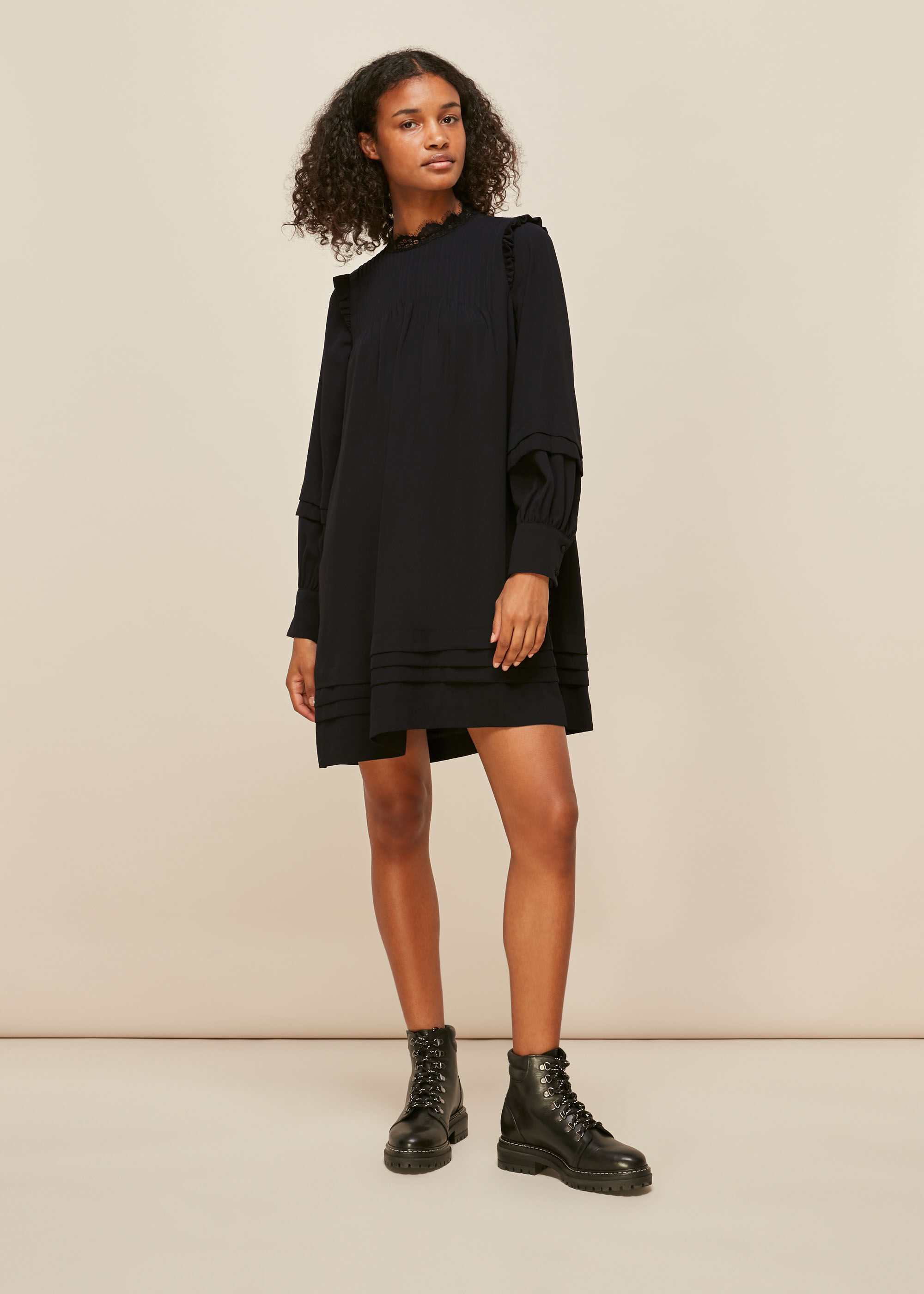 Whistles lace dress online