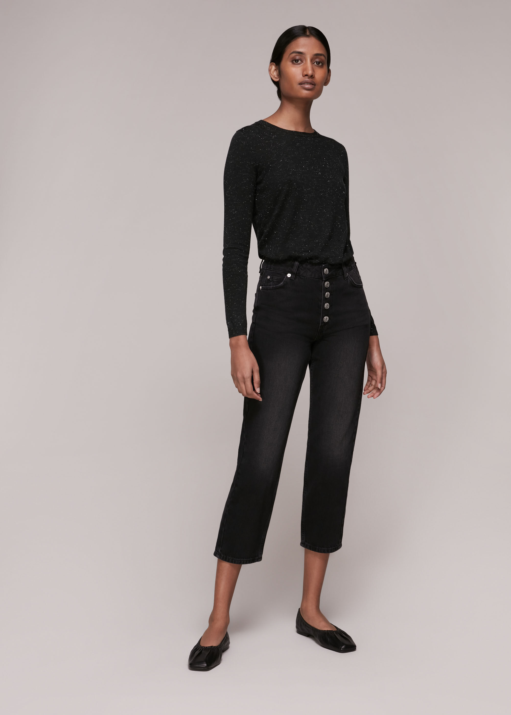 Whistles annie new arrivals sparkle jumper
