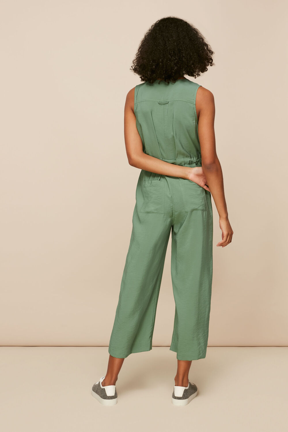 Corey Zip Casual Jumpsuit