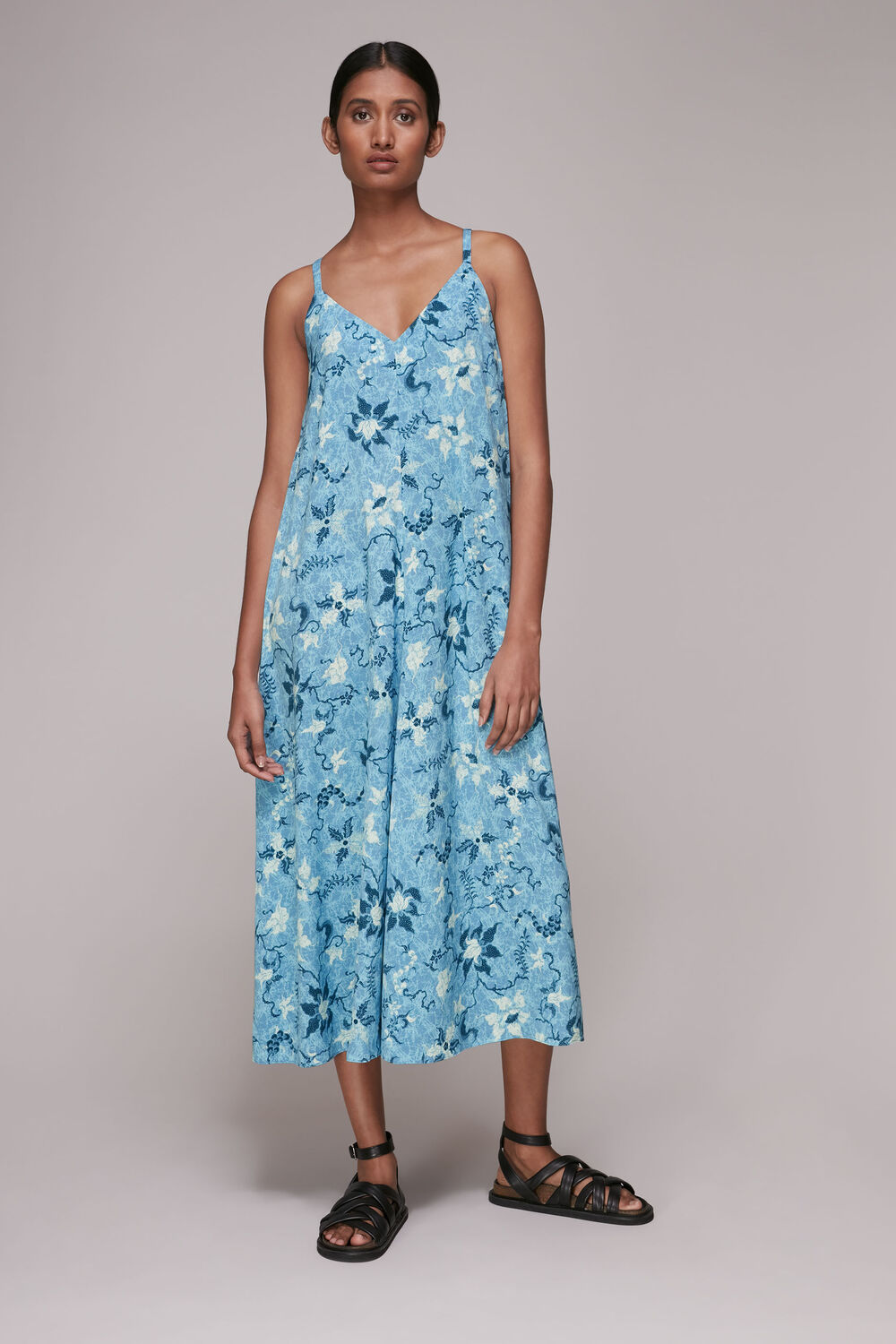 Cecilia Batik Garland Dress