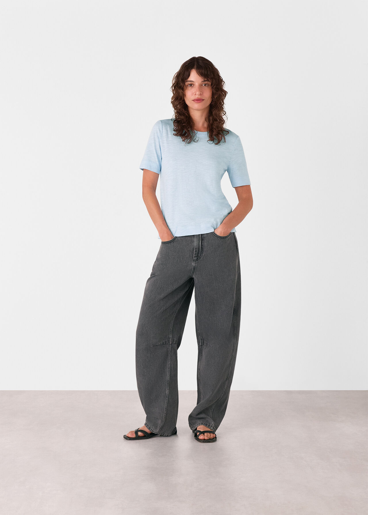 Rosa Double Trim T-Shirt