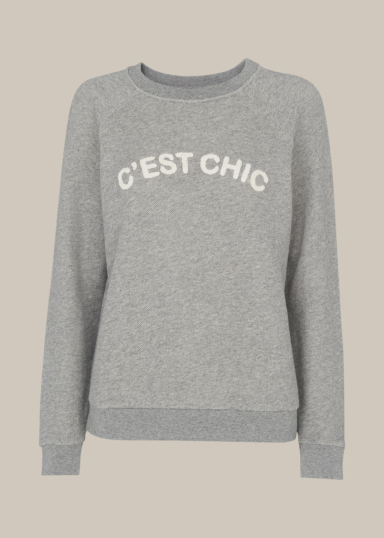 Cest Chic Logo Sweatshirt