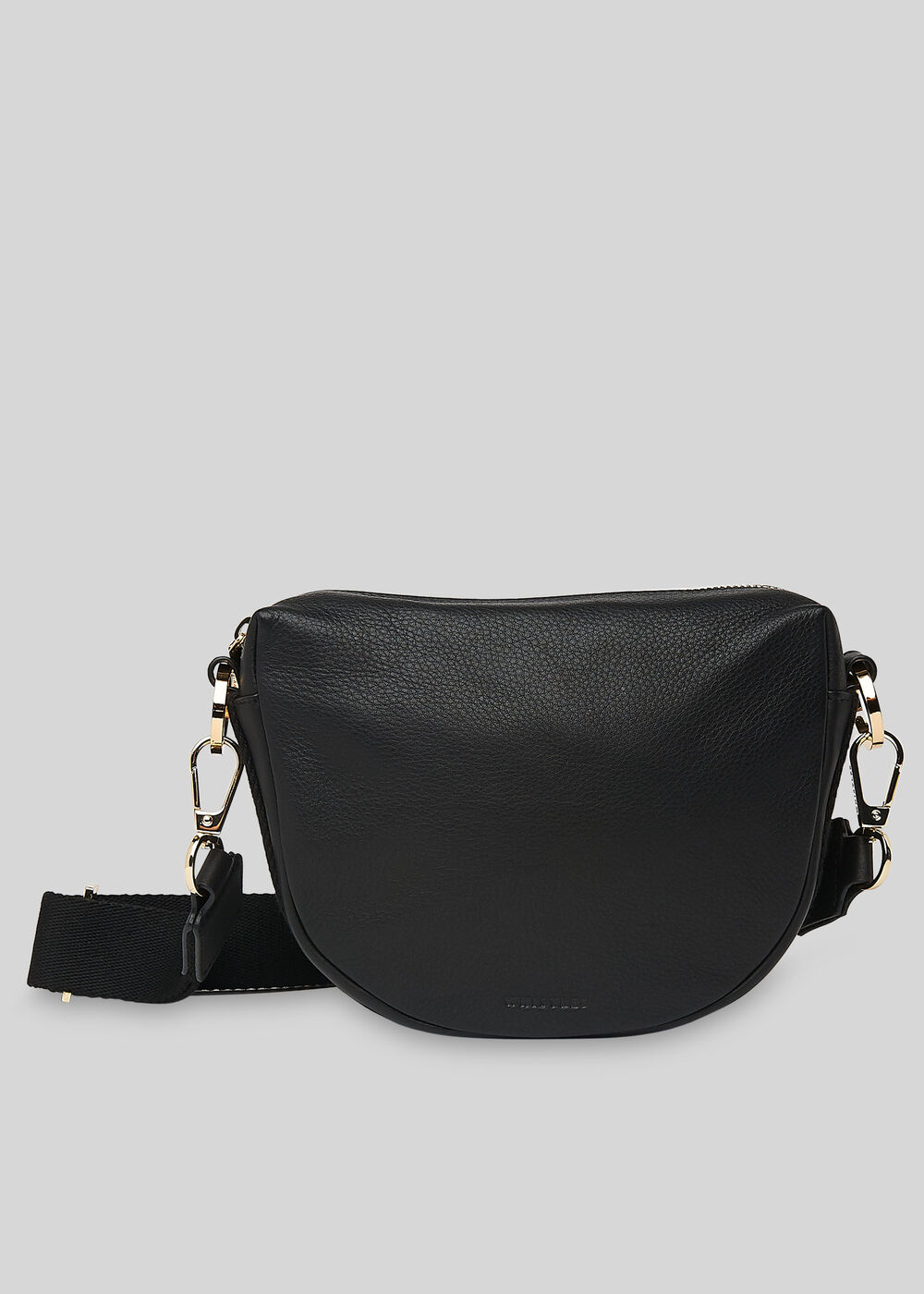 Earl Webbing Strap Satchel Black