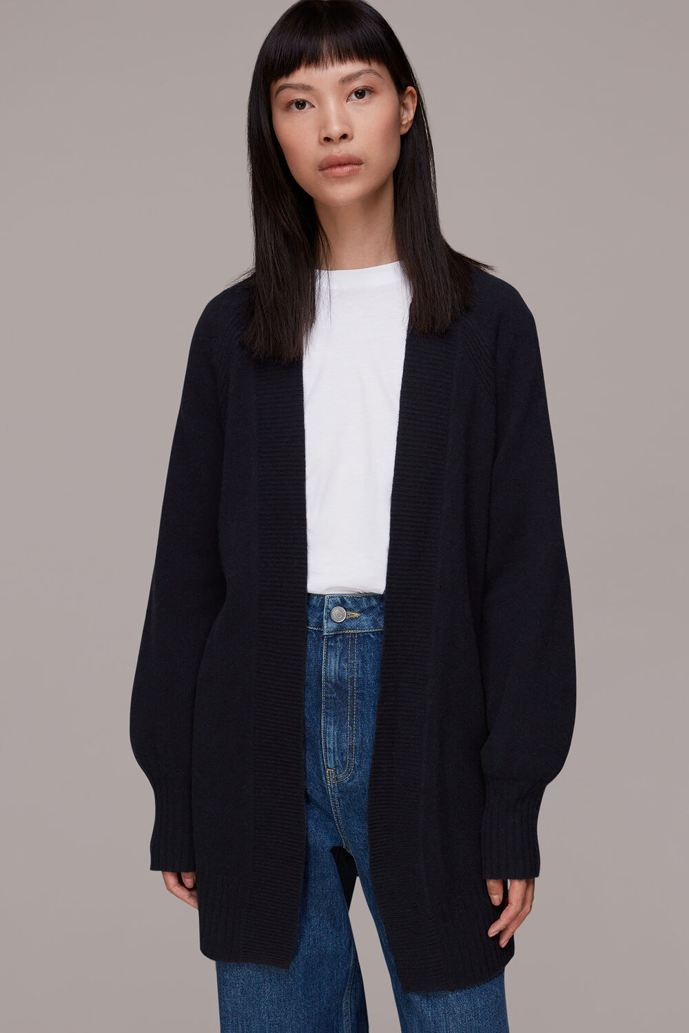 Knitted Wrap Cardigan