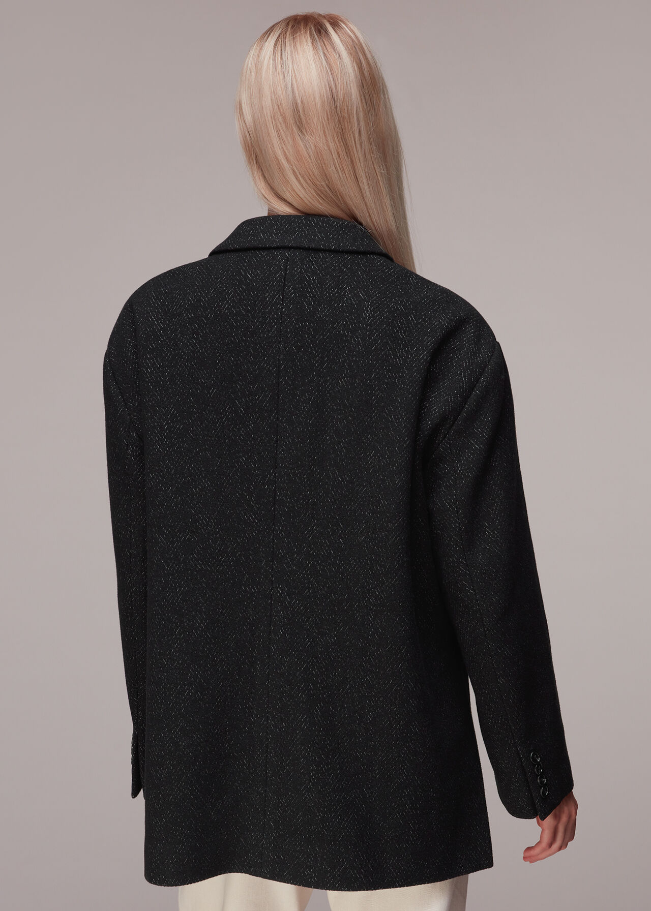 Maria Flecked Wool Jacket