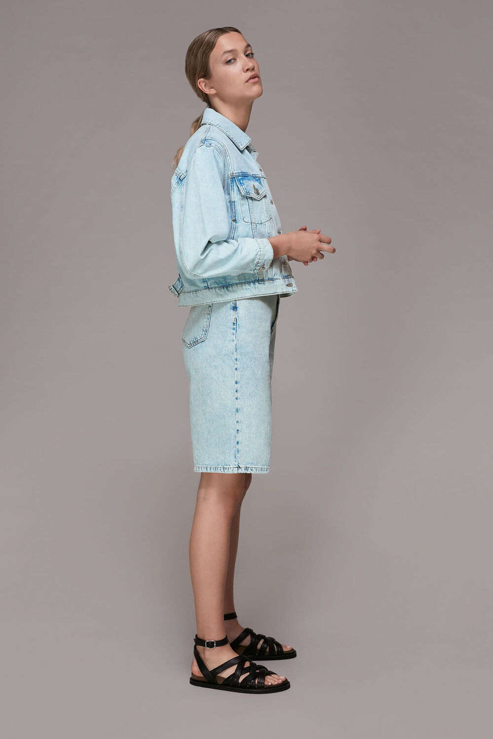 Acid Wash Classic Denim Jacket