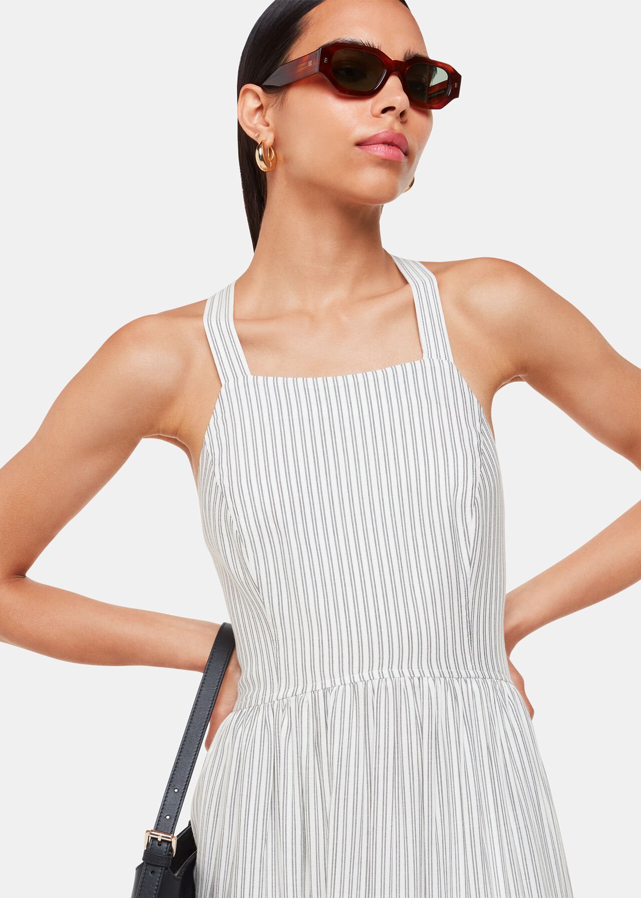 Luna Stripe Midi Dress