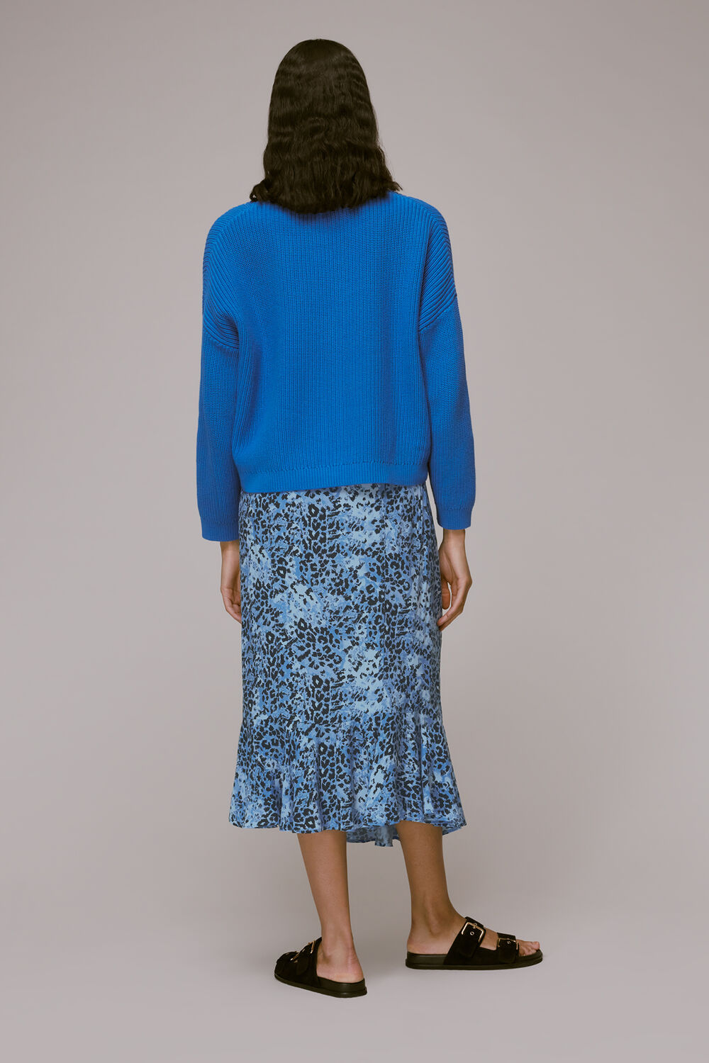 Hyena Spot Wrap Skirt