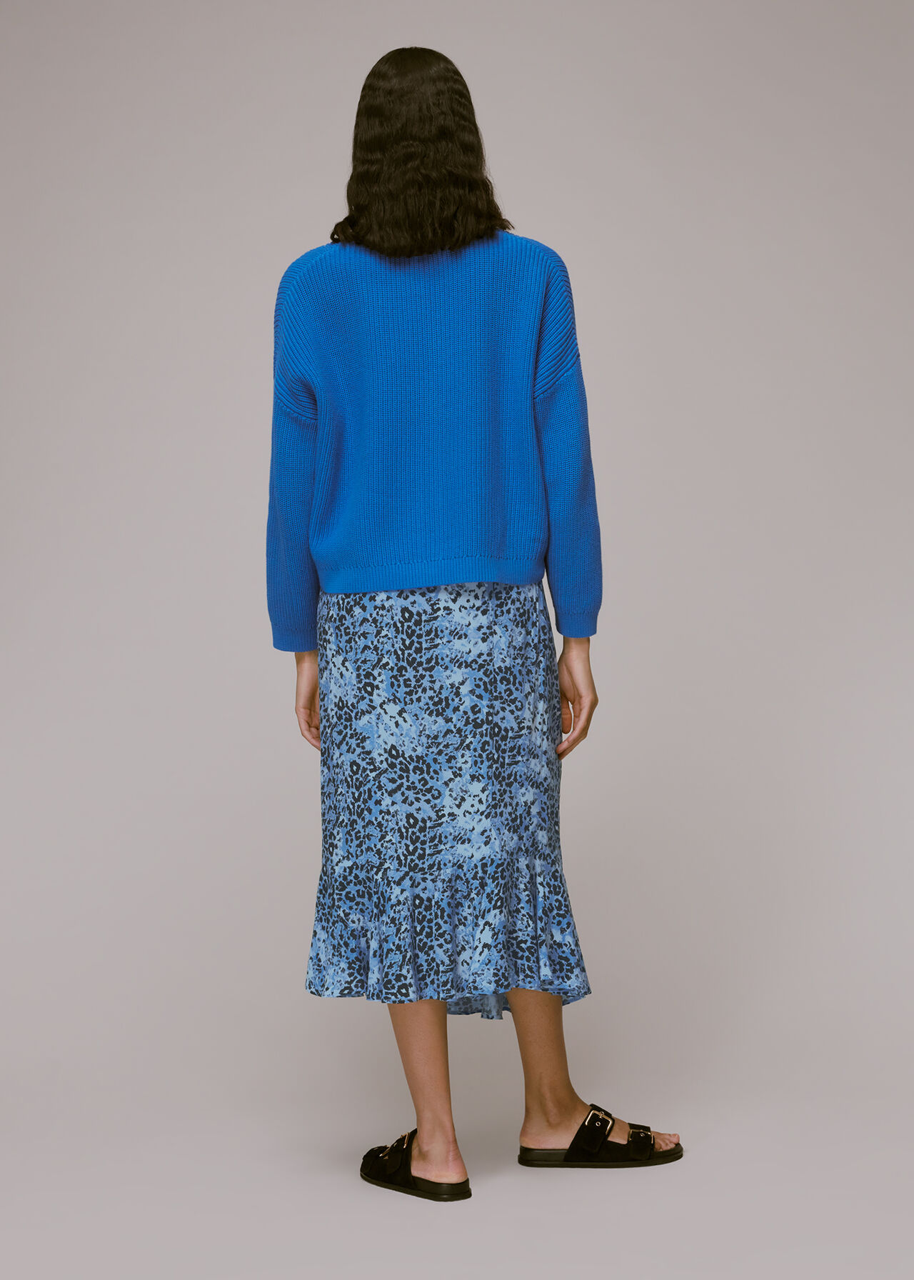 Hyena Spot Wrap Skirt