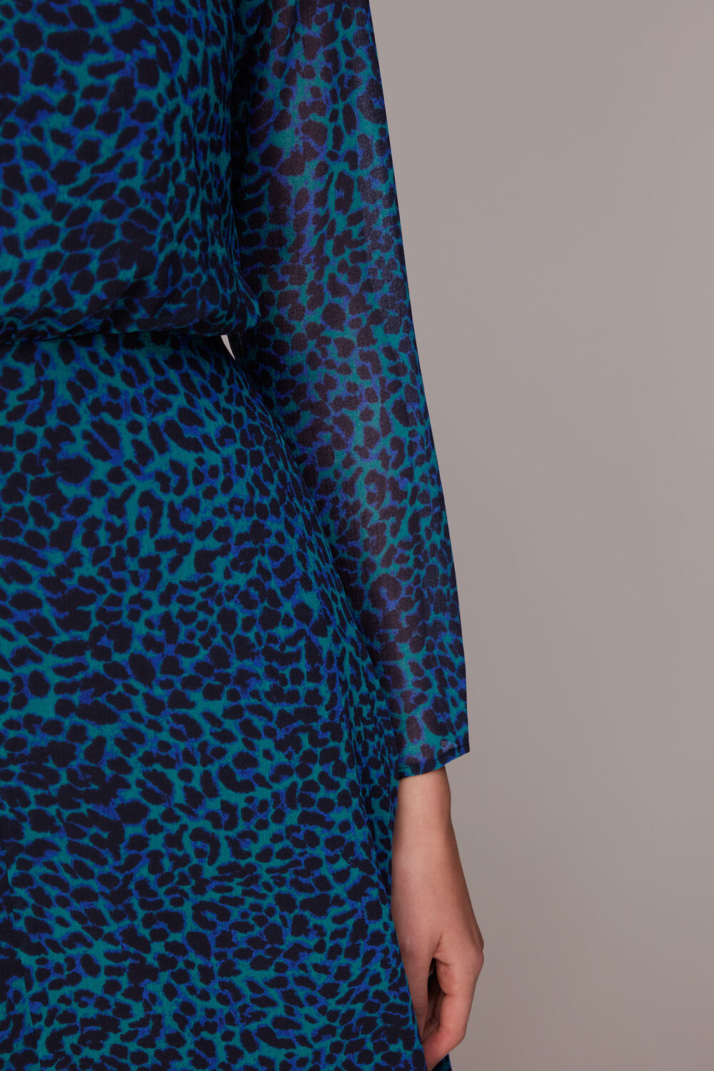 Forest Leopard Carlotta Dress