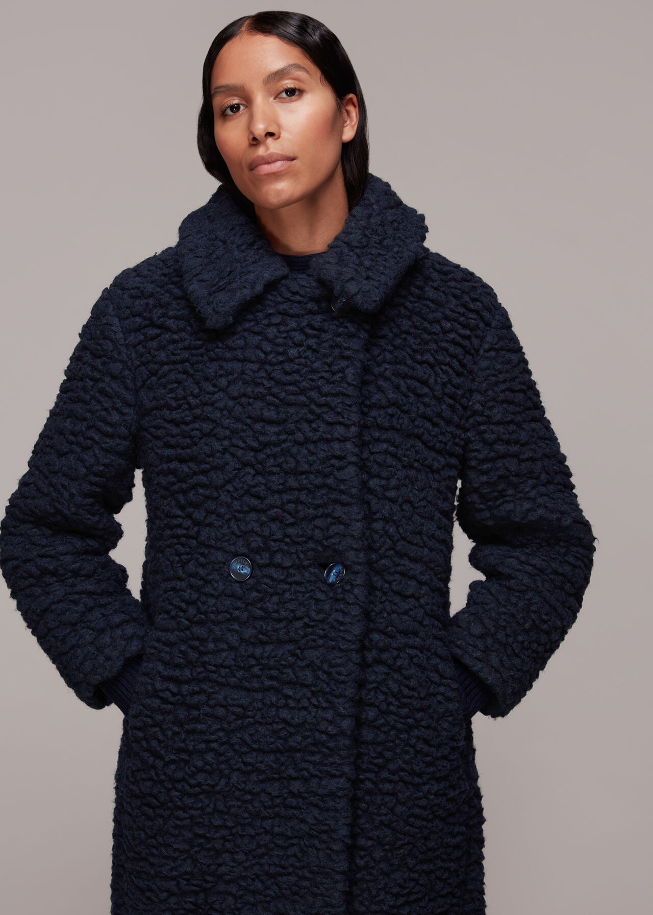 Lottie Teddy Wool Coat