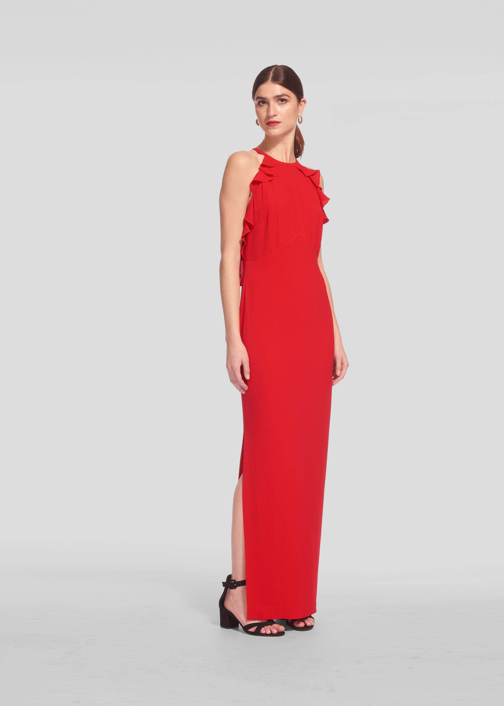 Whistles red maxi dress new arrivals