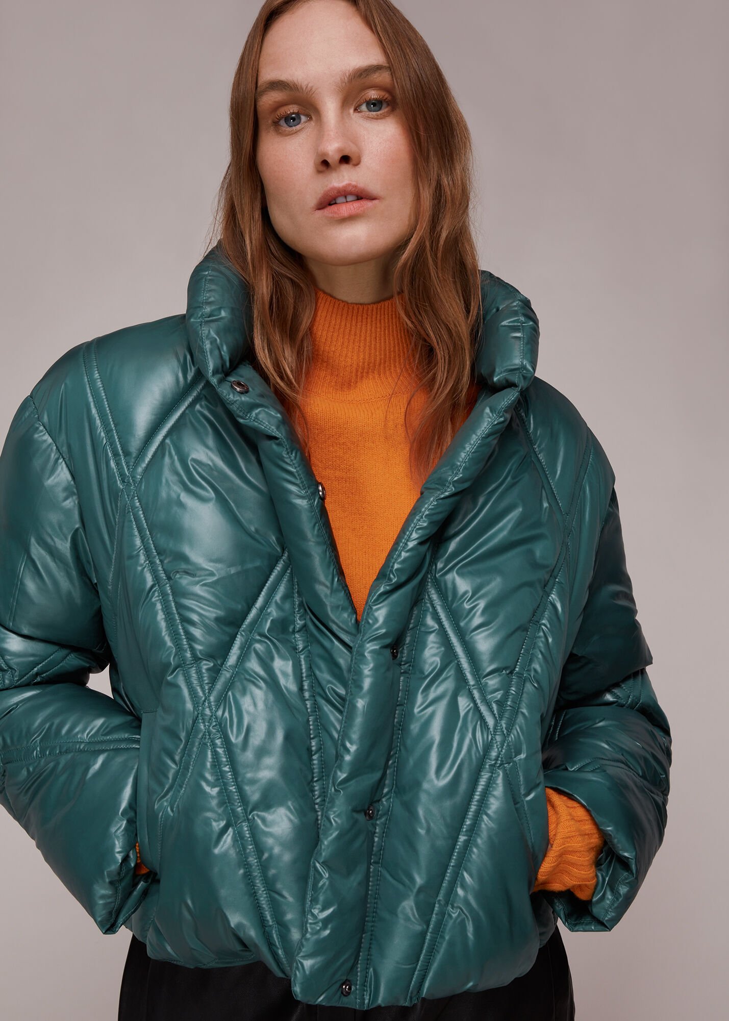 Whistles puffer clearance jacket