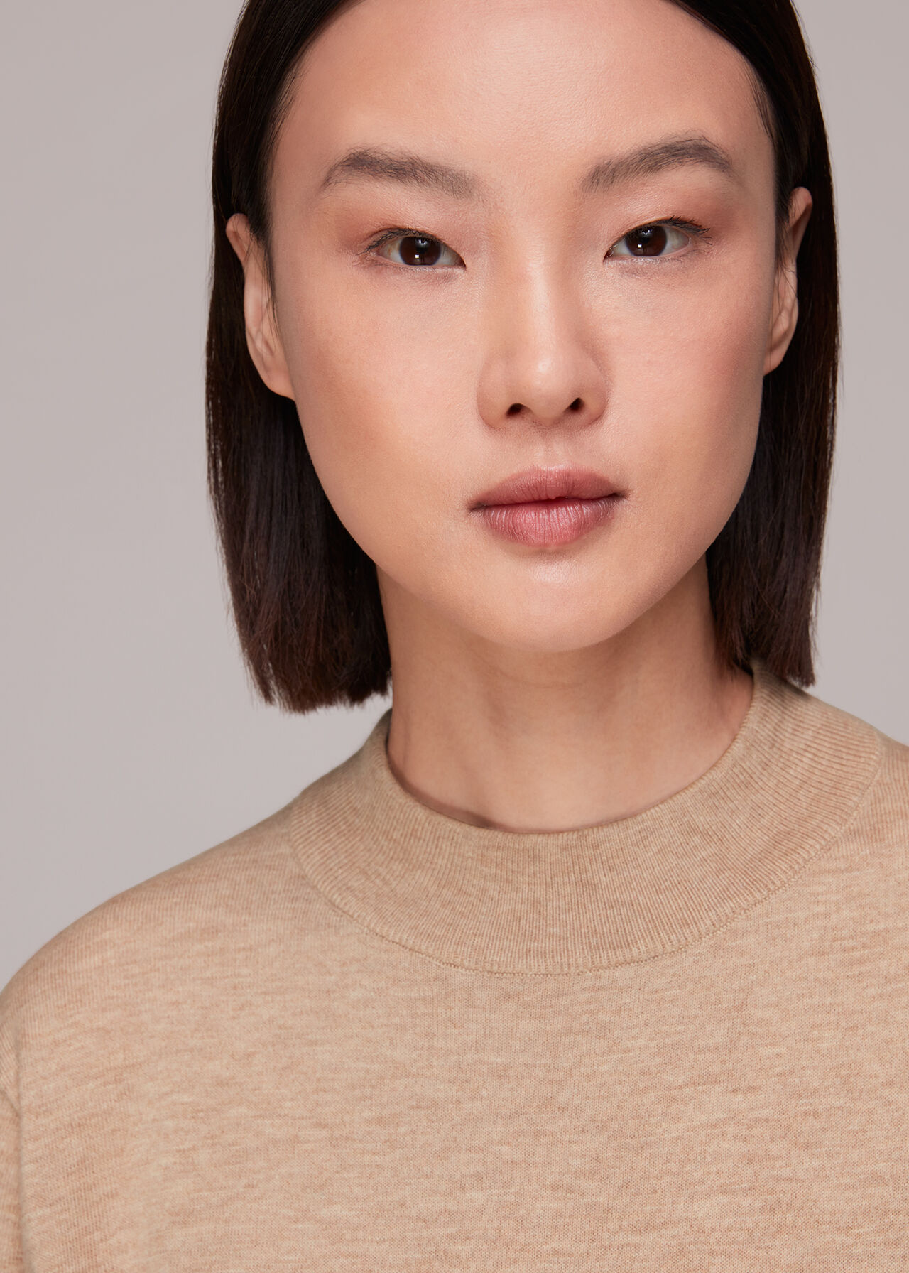 Mae High Neck Sweater