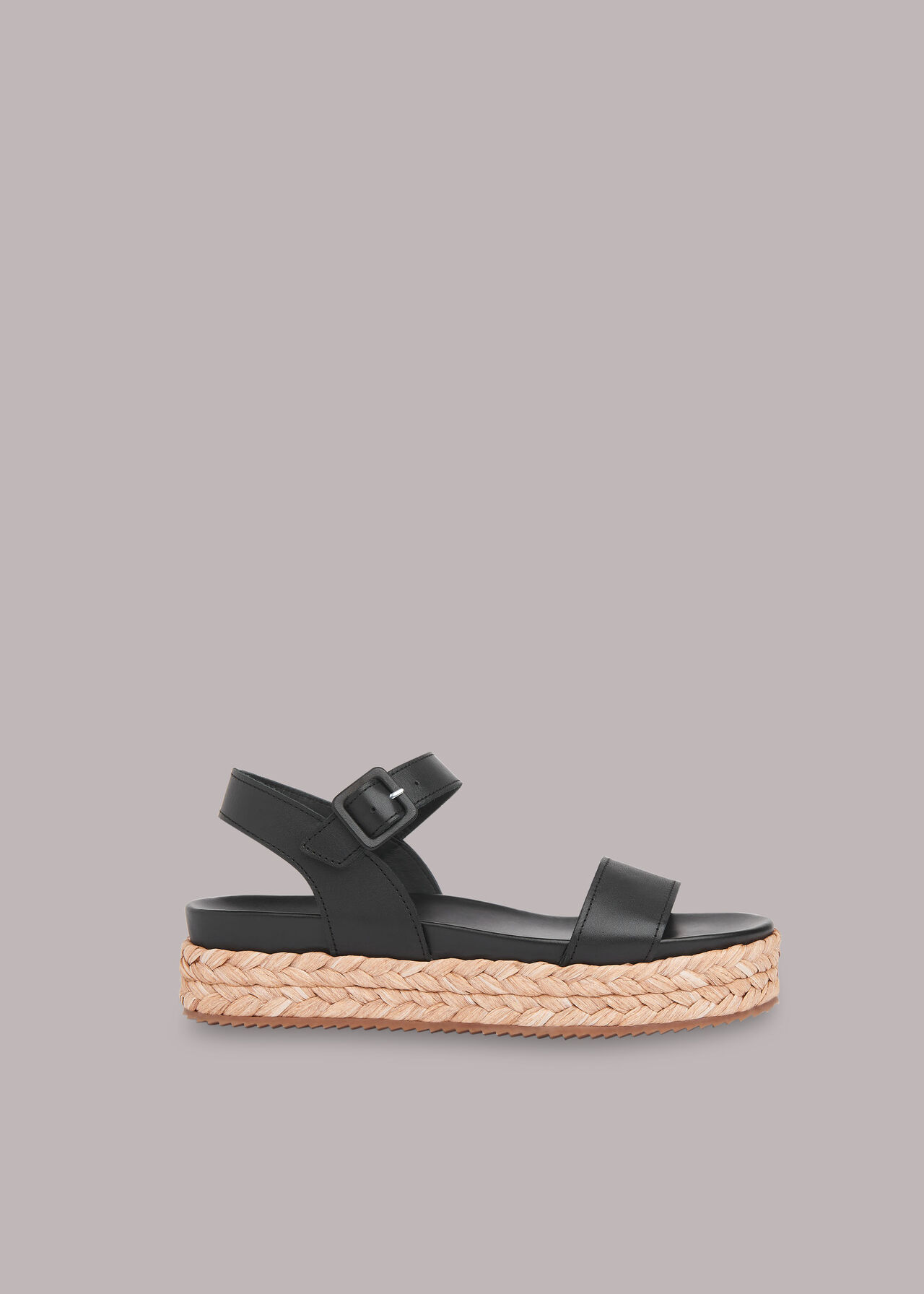 Ivie Raffia Flatform Sandal