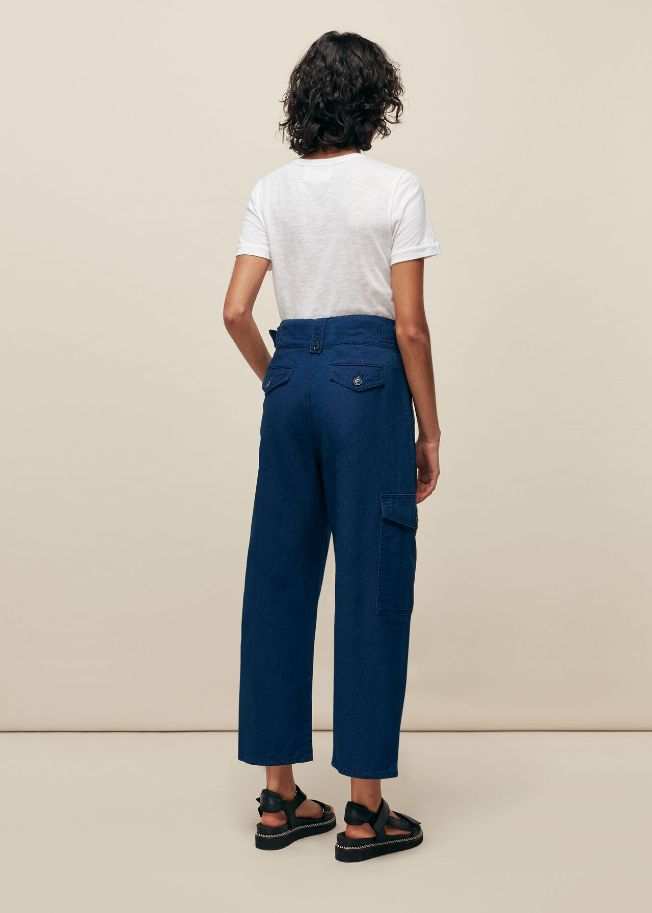 Indigo Cargo Trouser