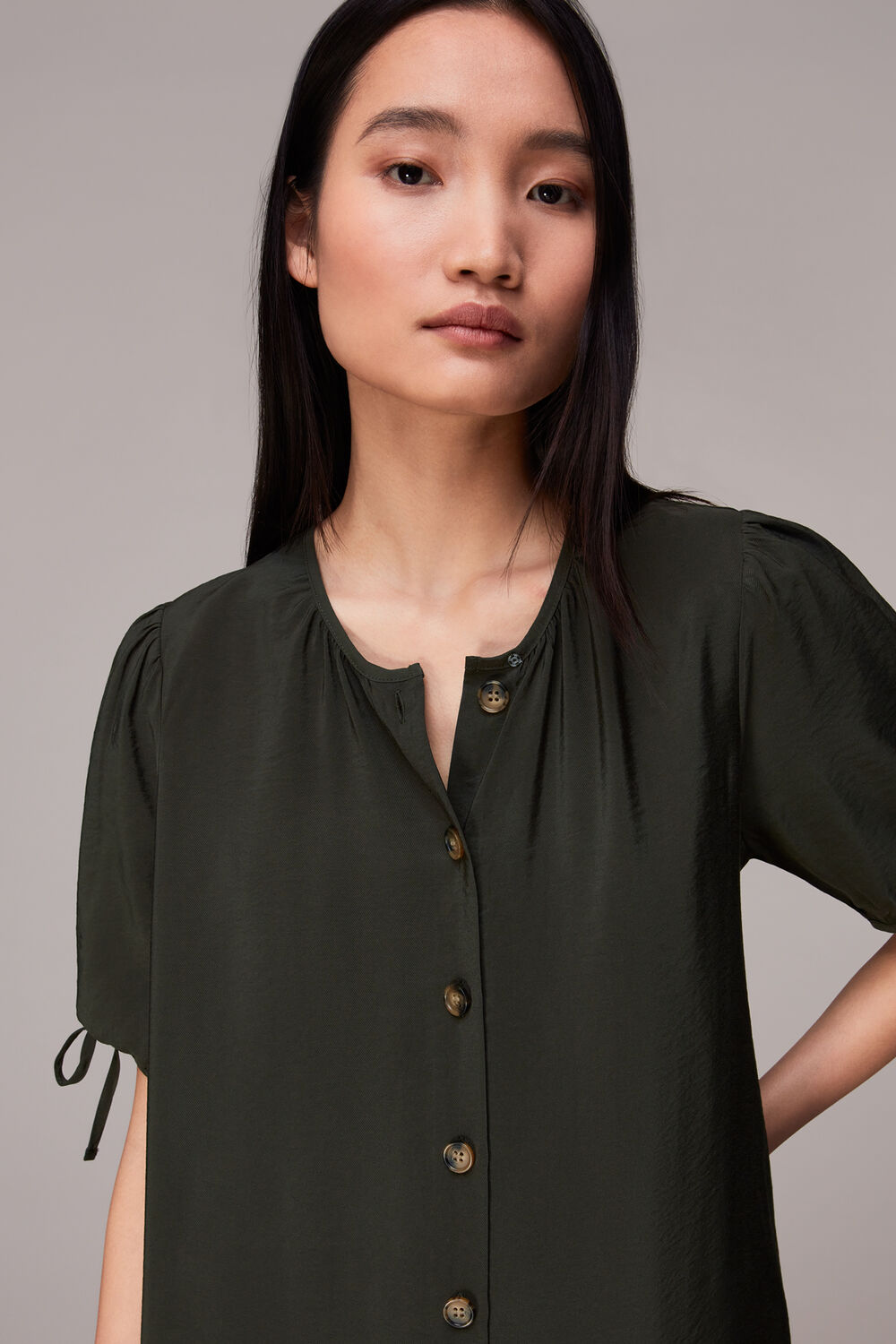 Frankie Button Through Dress