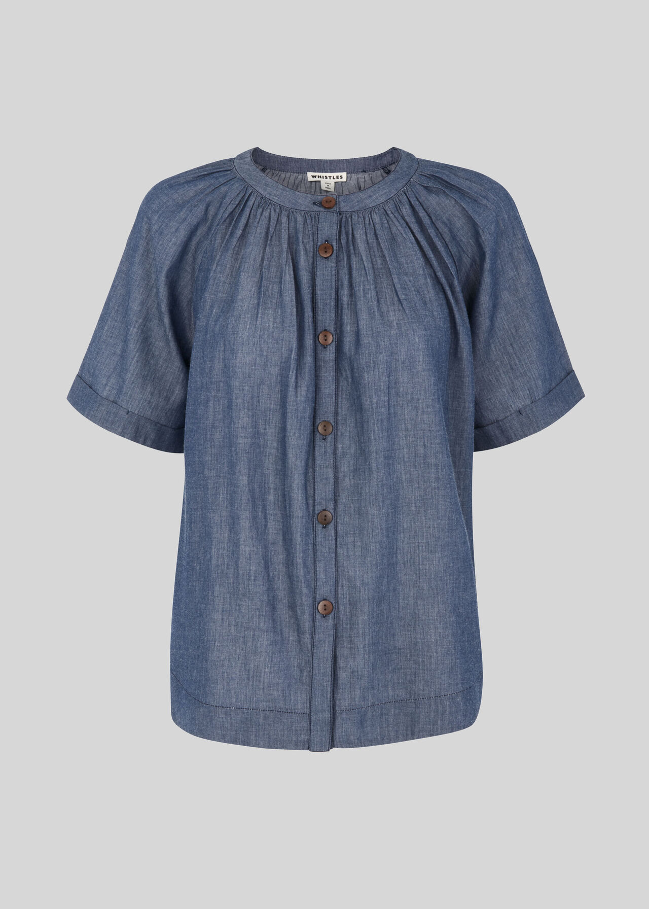 Pauleth Chambray Top Denim