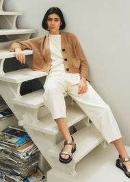 Nora Button Pocket Cardigan
