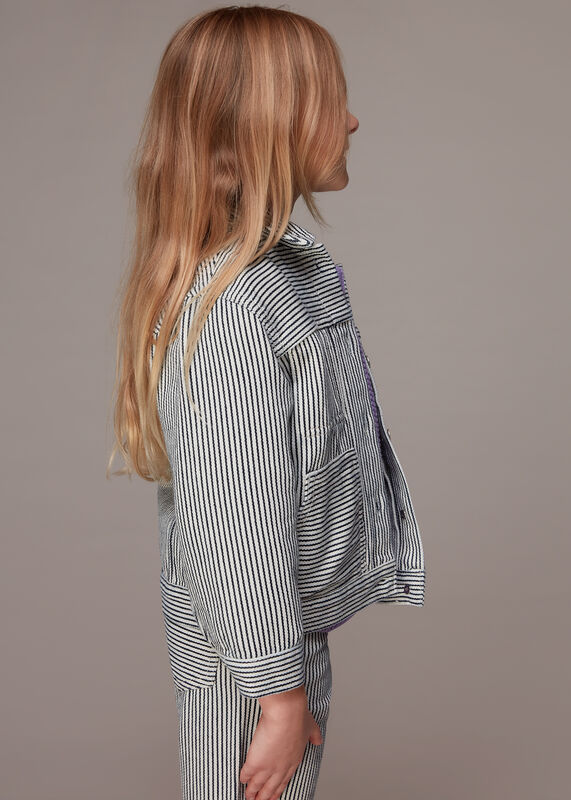 Multicolour Stripe Jacket