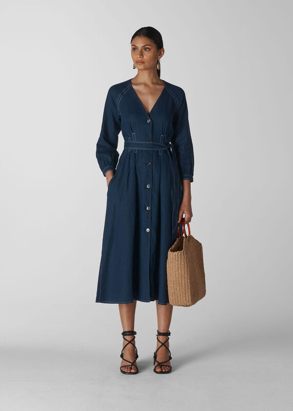Tansey Linen Dress