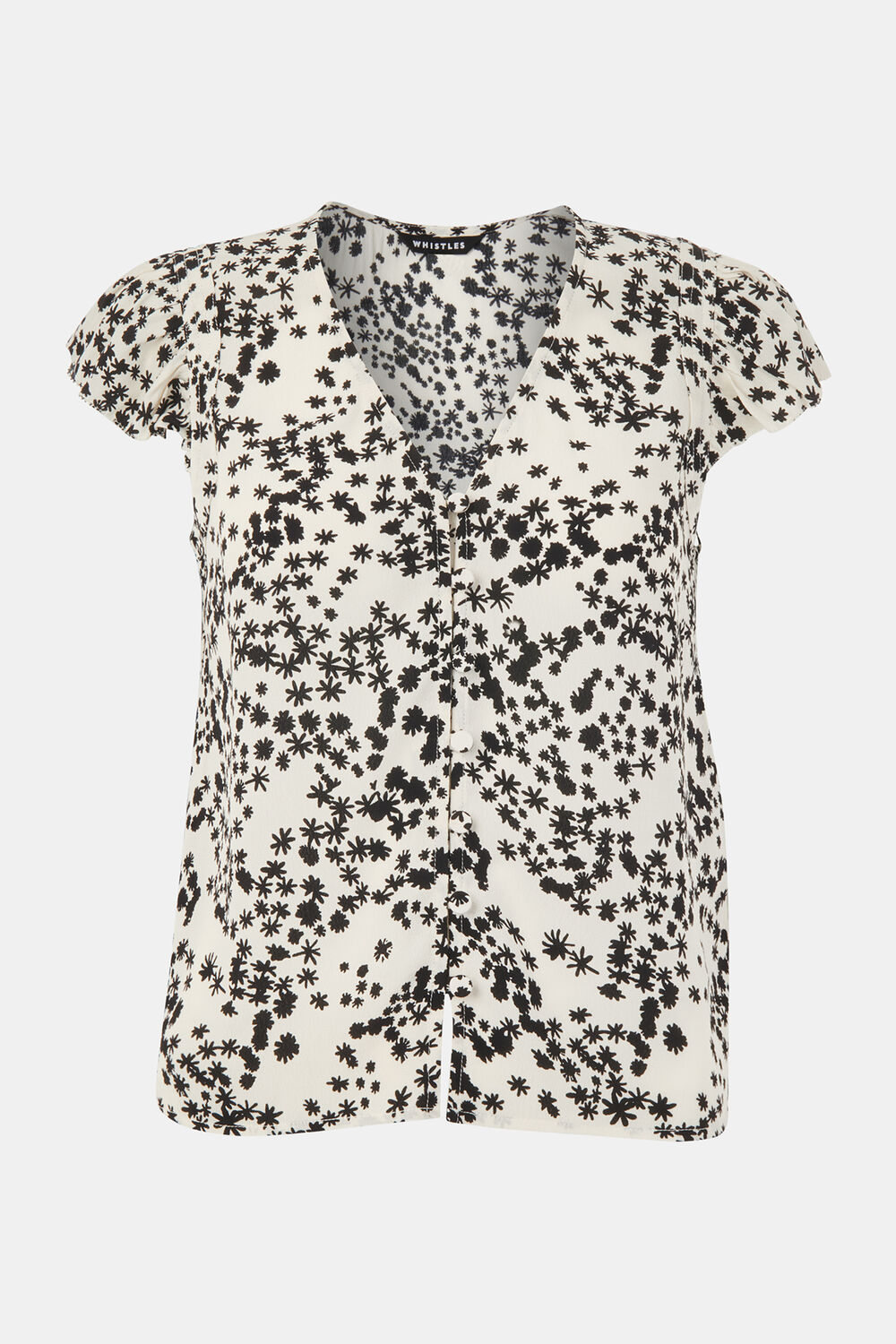 Dandelion Floral Frill Top