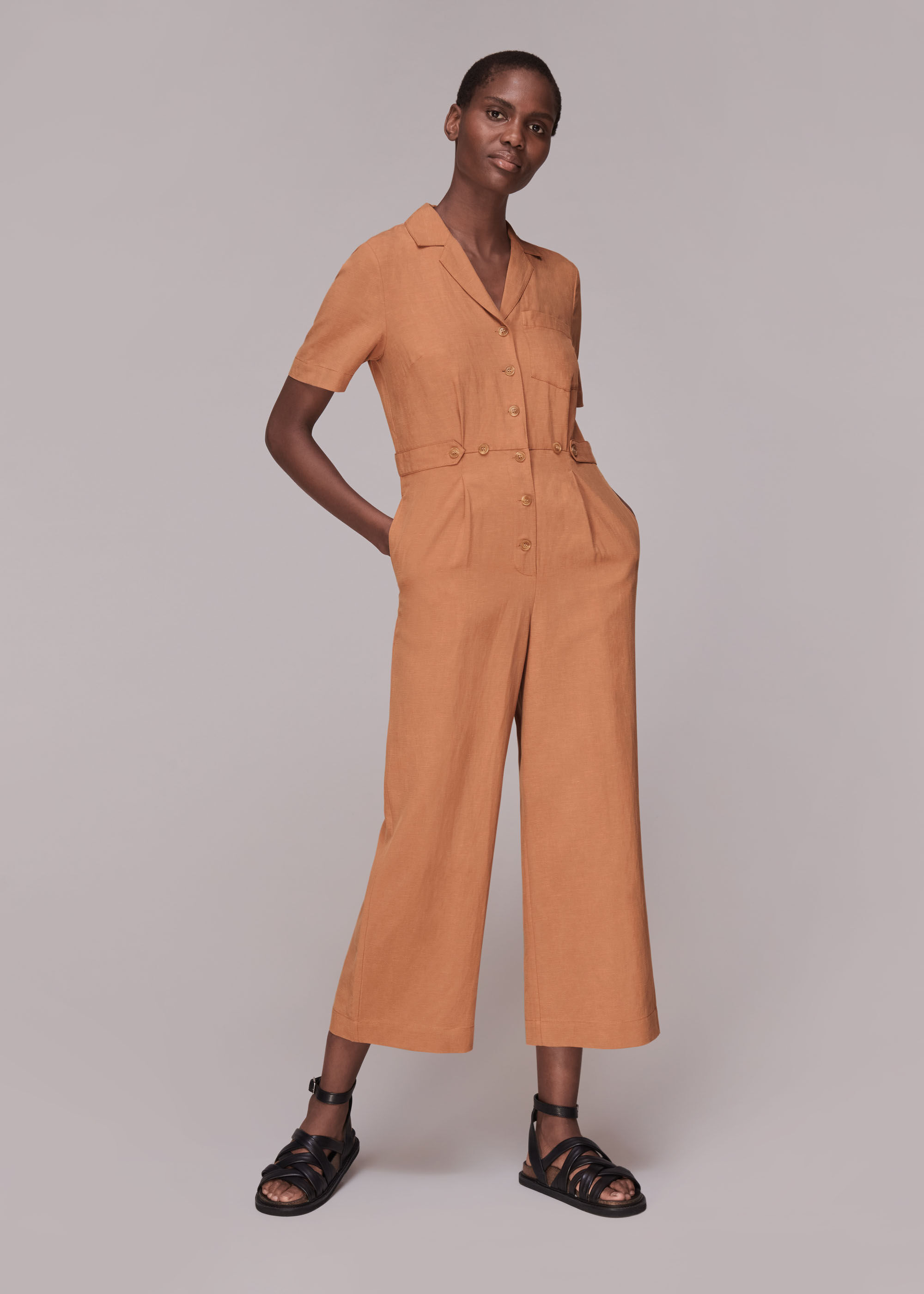 Relaxed jumpsuit hot sale