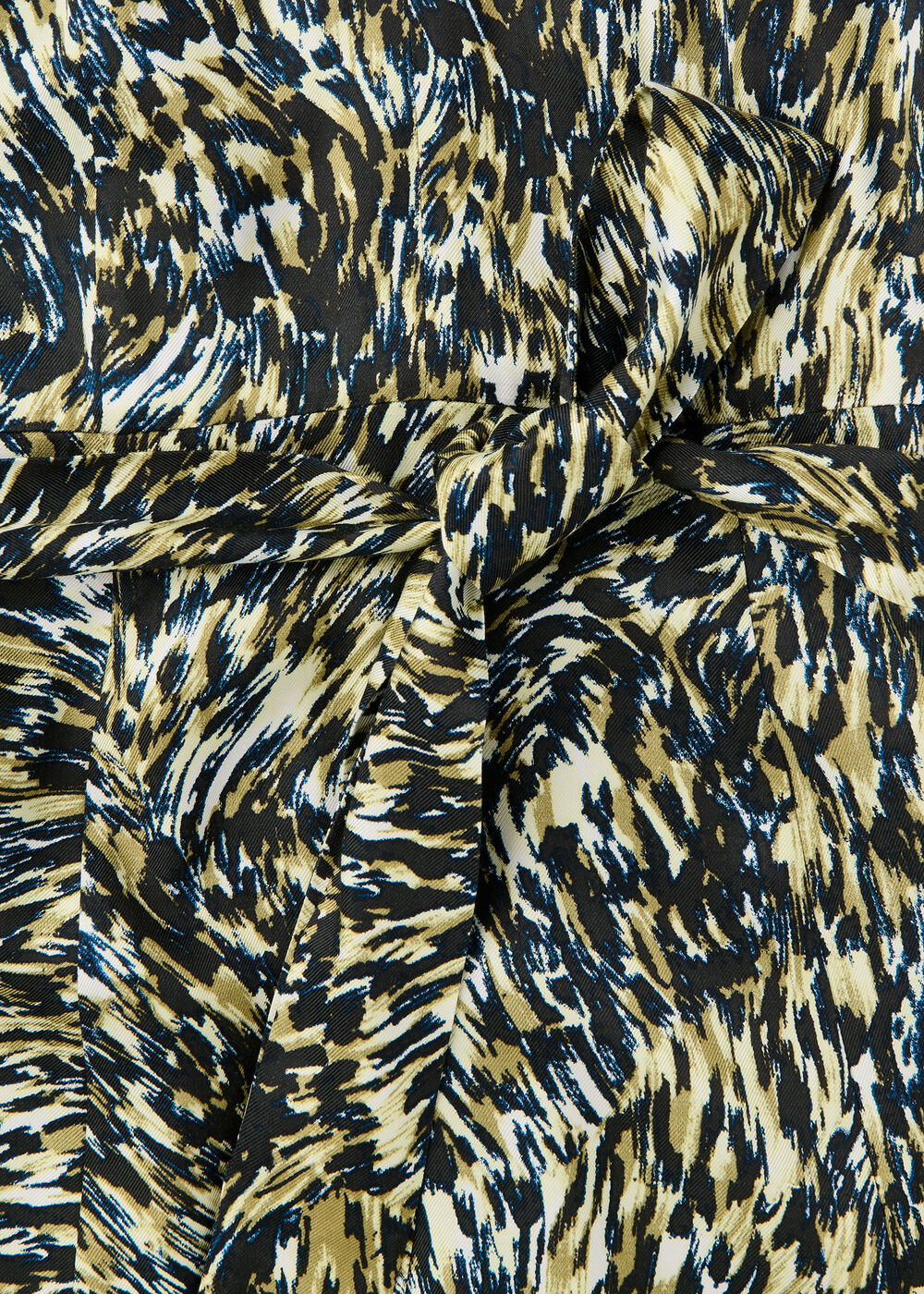 Leopard Swirl Midi Dress