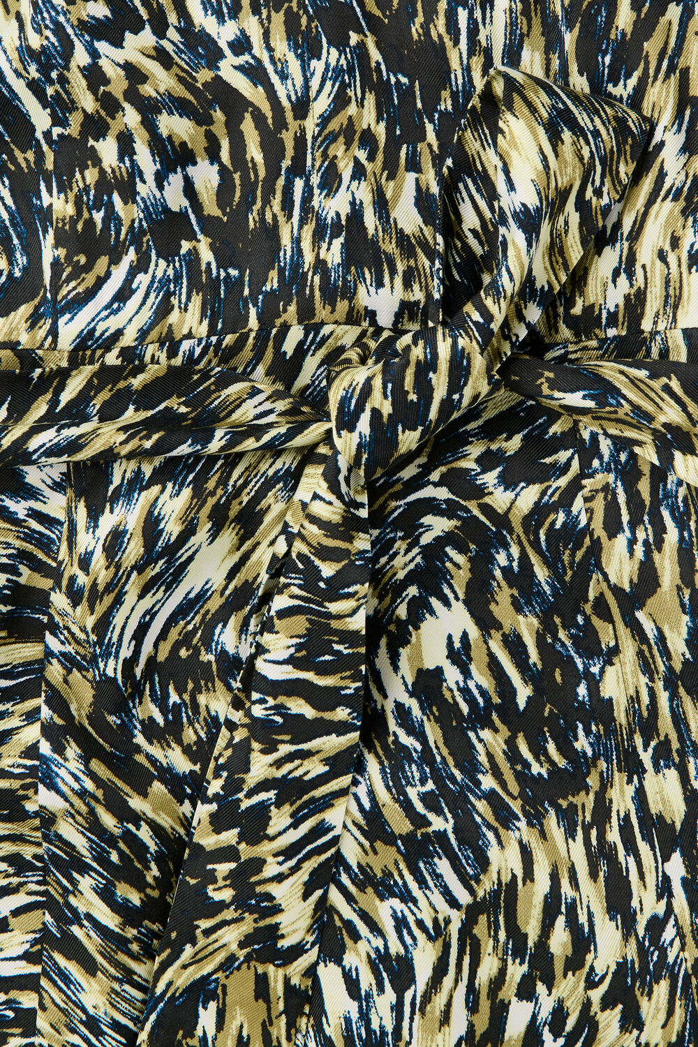 Leopard Swirl Midi Dress