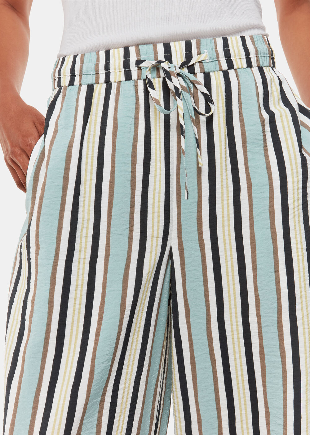 Petite Vertical Stripe Nicola Trouser