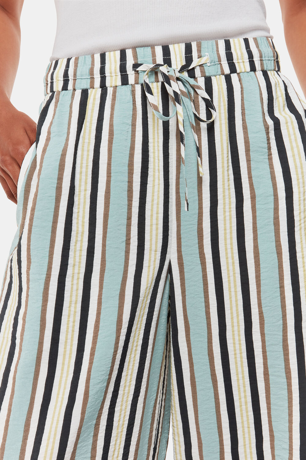 Petite Vertical Stripe Nicola Trouser