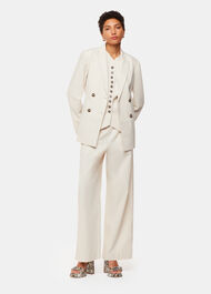 Lindsey Linen Blend Blazer