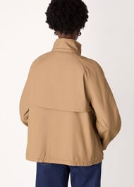 Funnel Neck Parka Jacket