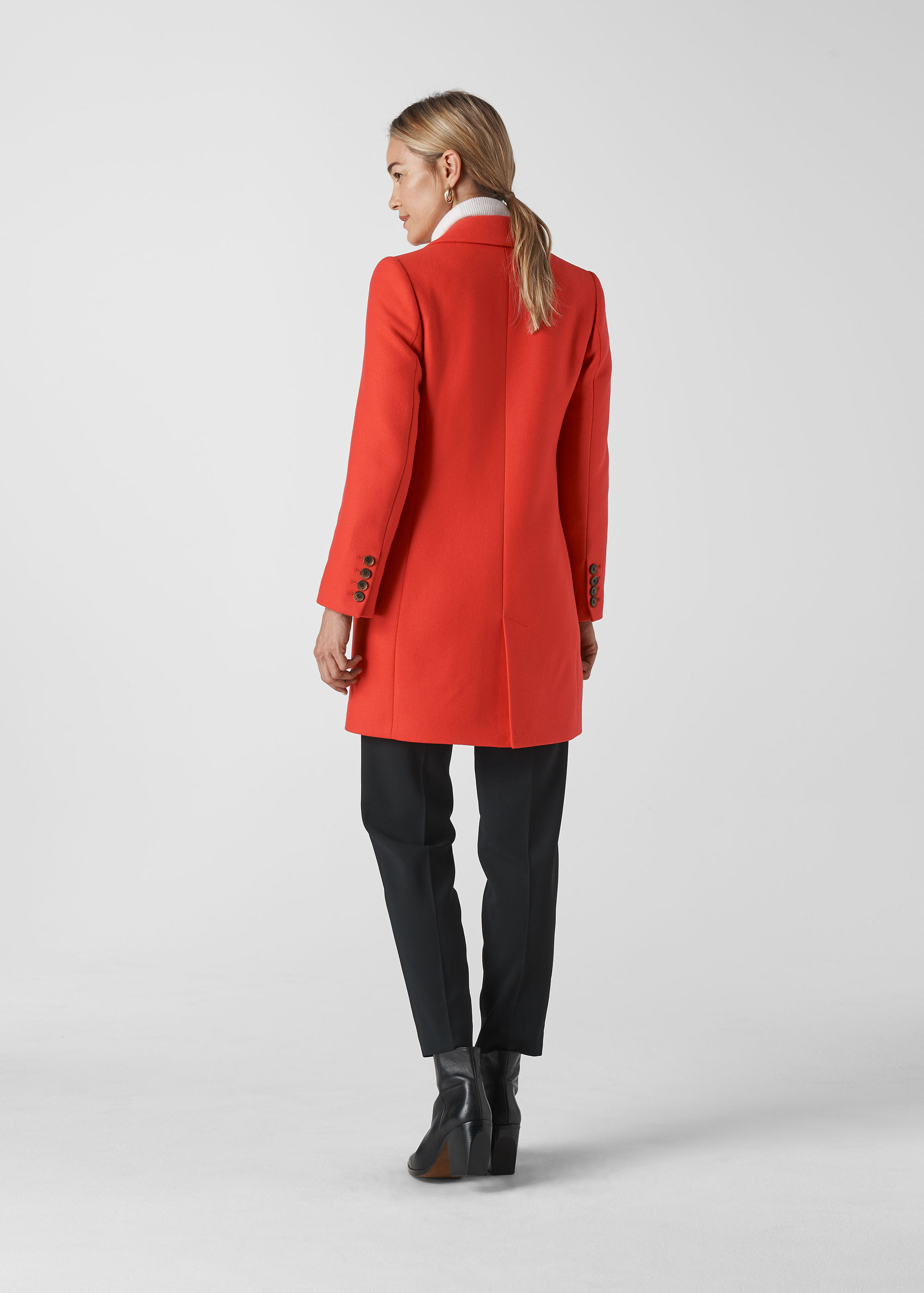 Whistles red outlet coat