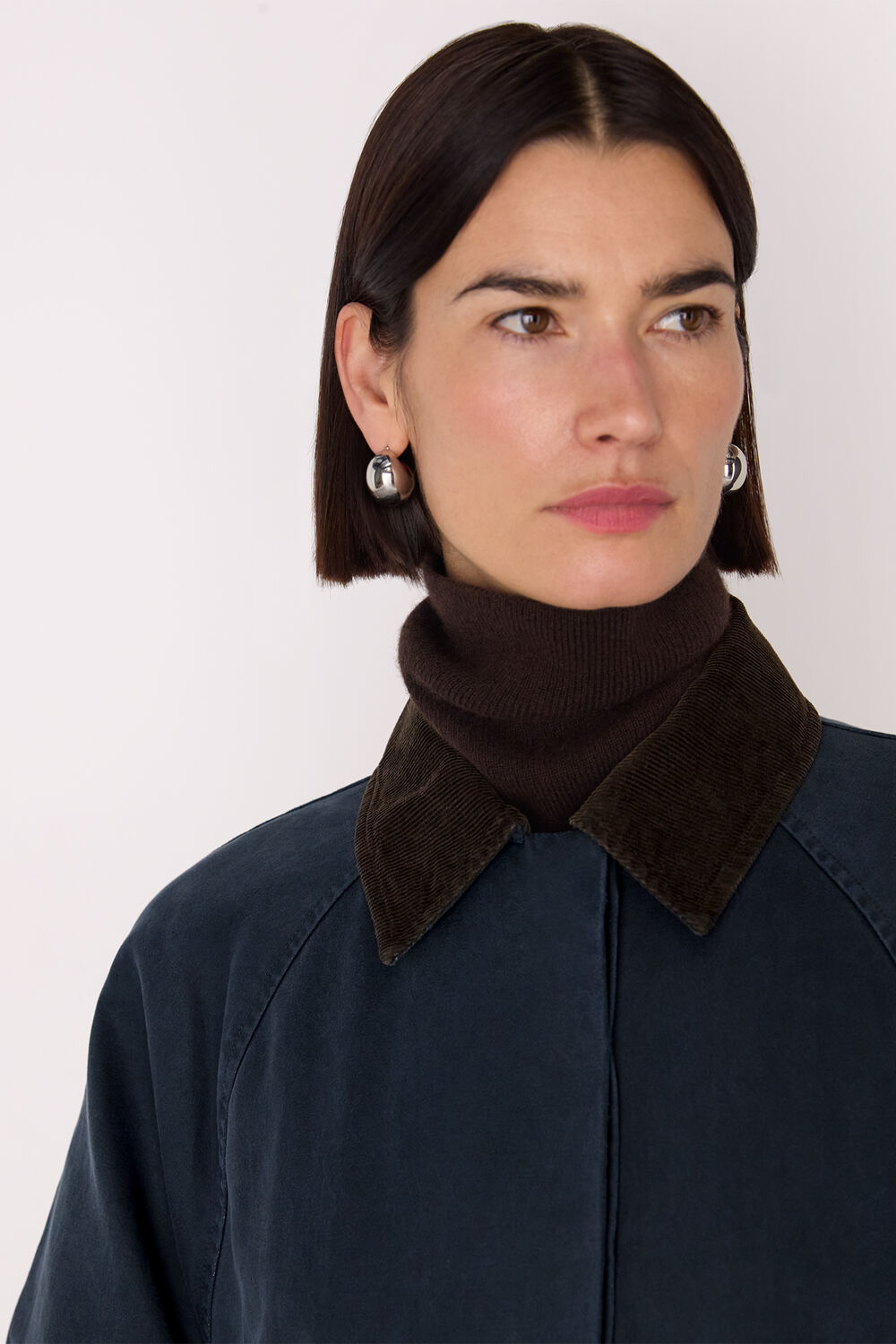 Gabriella Waxed Overcoat