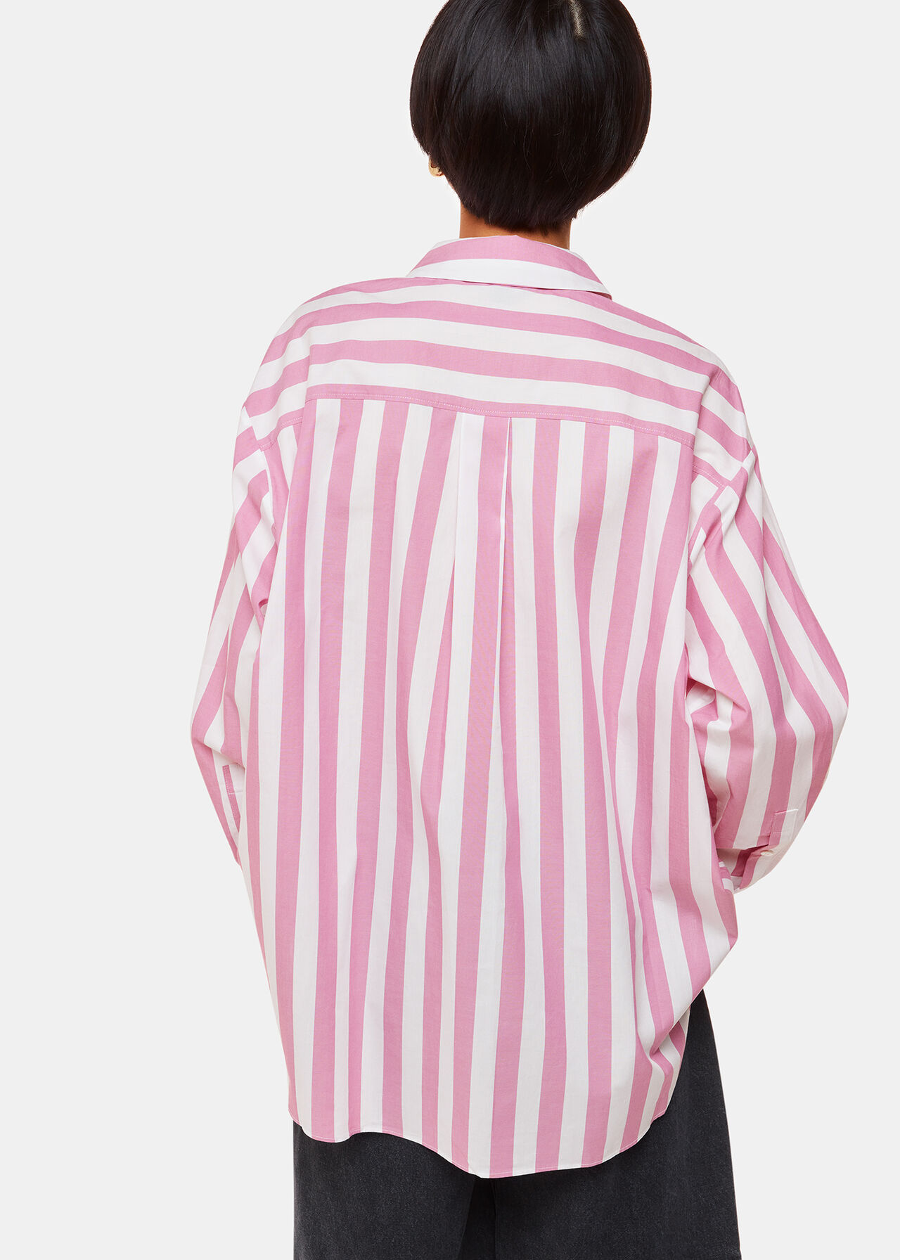 Stripe Oversized Shirt