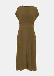 Pocket Detail Midi Dress