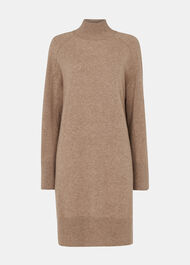Cashmere Funnel Neck Dress